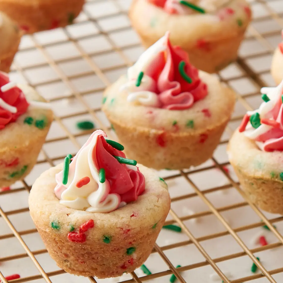 Holiday Sugar Cookie Cups