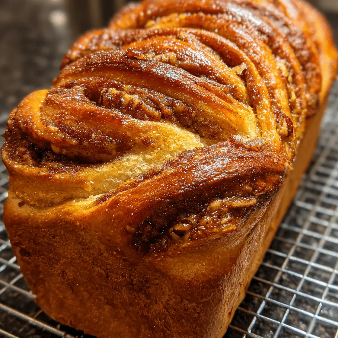 Pumpkin Sourdough Bread with Pecans