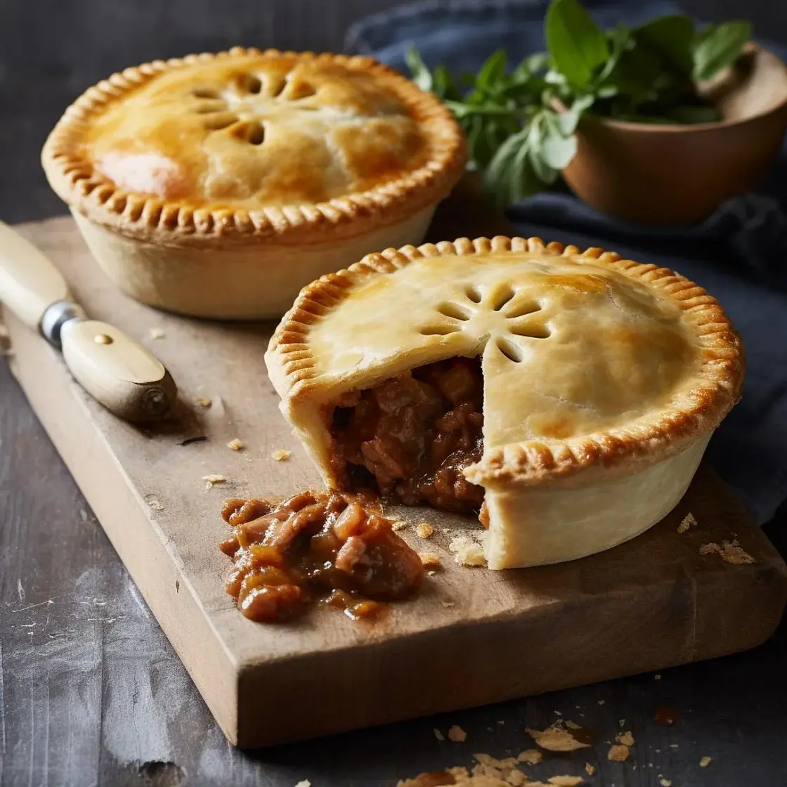 Meat & Potato Pie