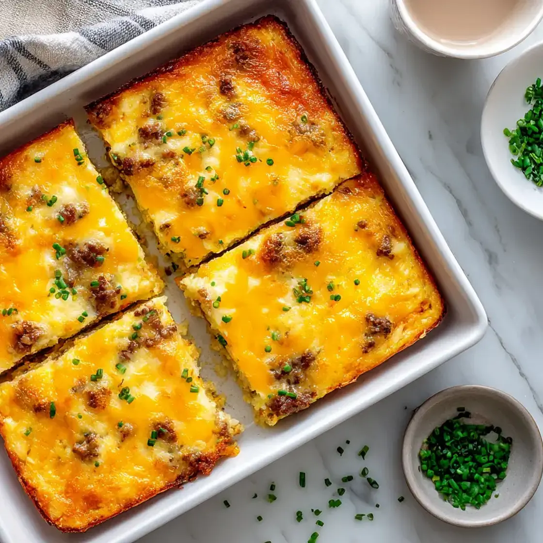4-Ingredient Hash Brown Breakfast Casserole