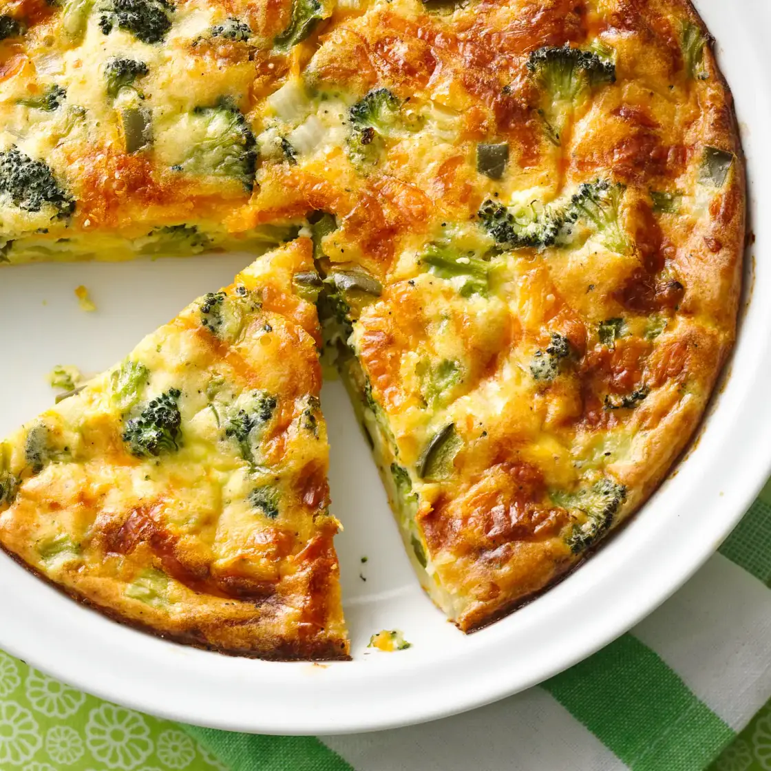 Impossibly Easy Vegetable Pie