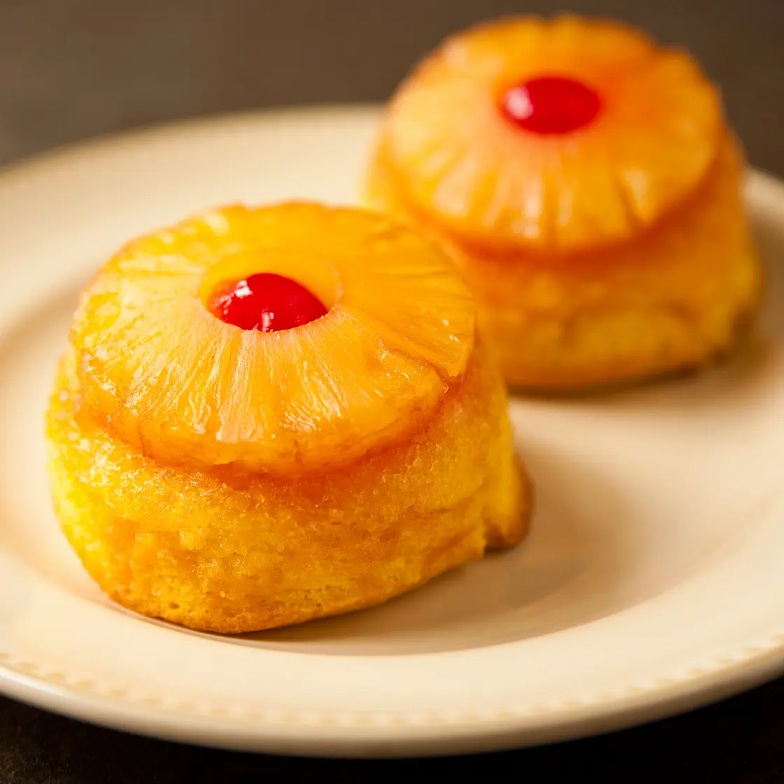 Pineapple Upside-Down Mini-Cakes