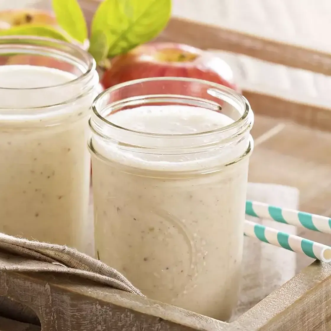 Smoothie de pommes et poires aux céréales