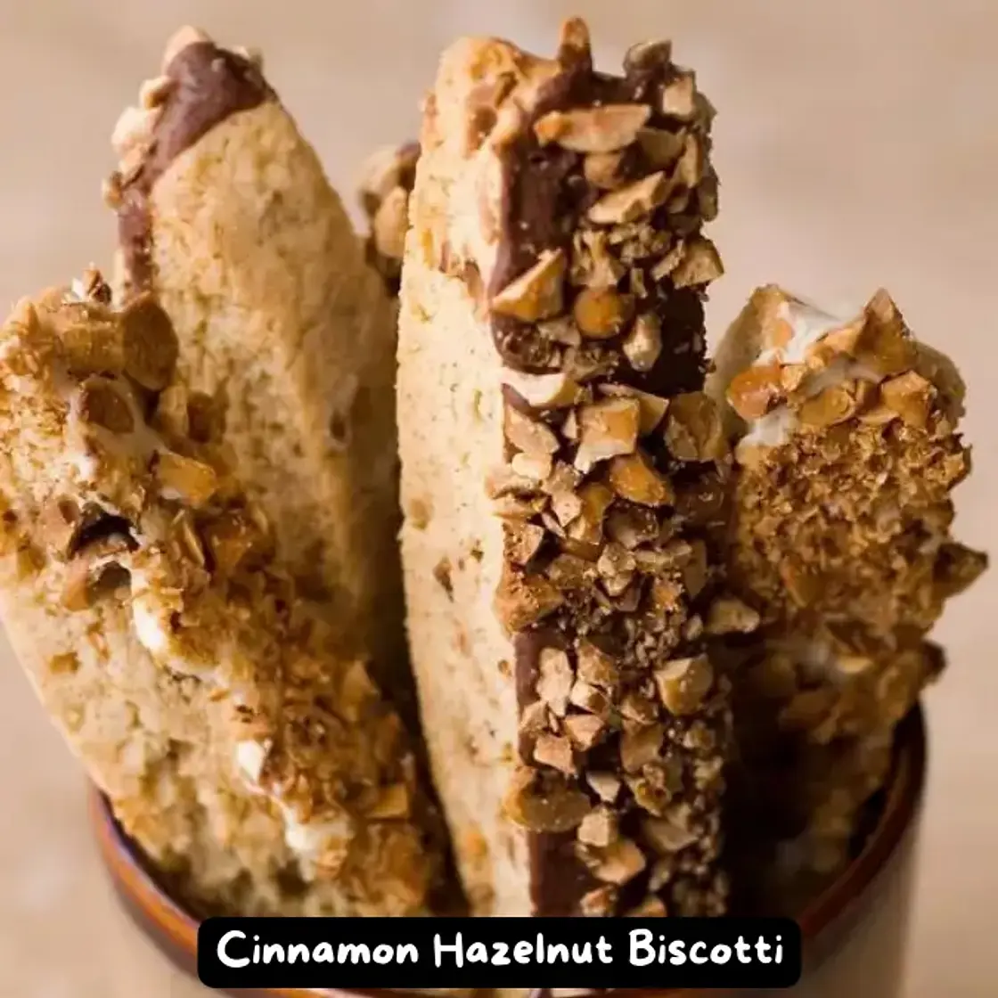 The Best Cinnamon Hazelnut Biscotti