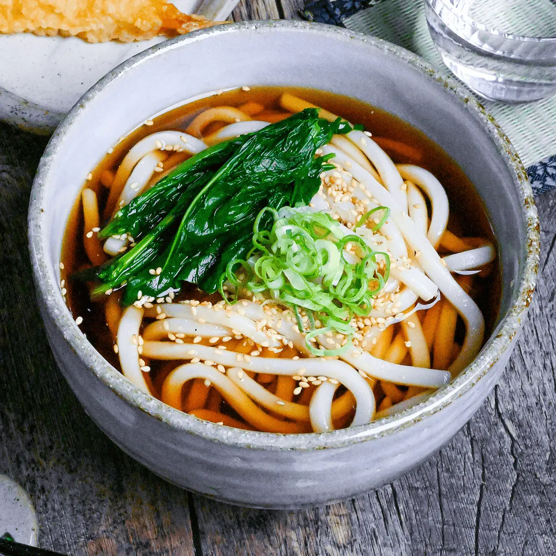 Koro Udon (Nagoya Style Udon Soup)