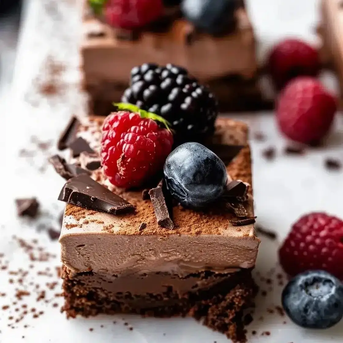 Ultimate Chocolate Mousse Brownies