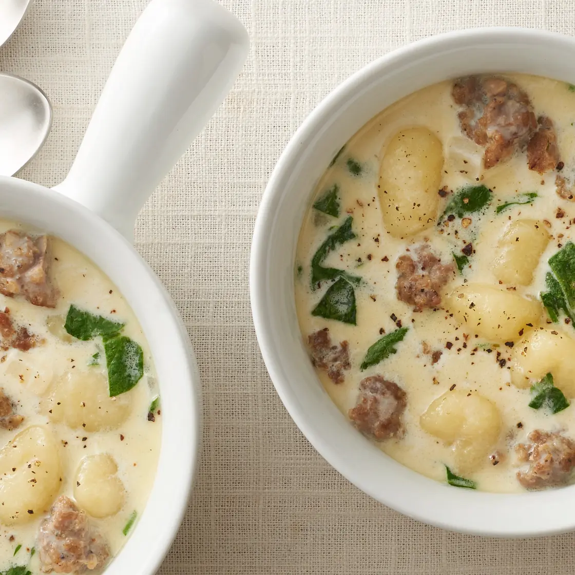 Sausage and Gnocchi Soup
