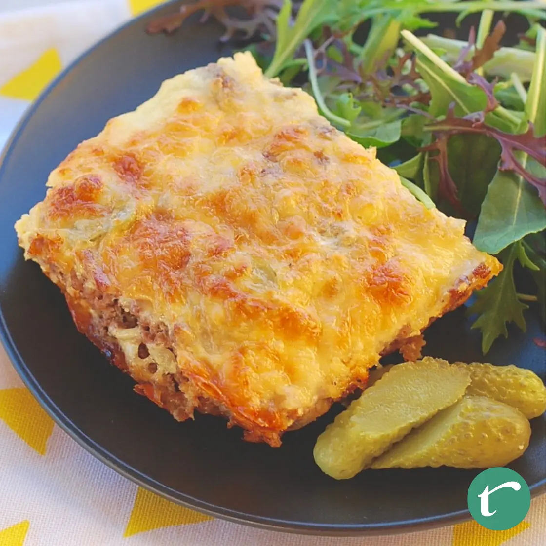 Keto Bacon Cheeseburger Casserole Recipe