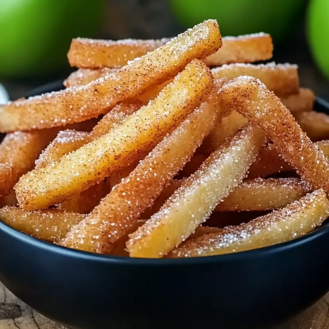 Crispy Air Fryer Apple Fries