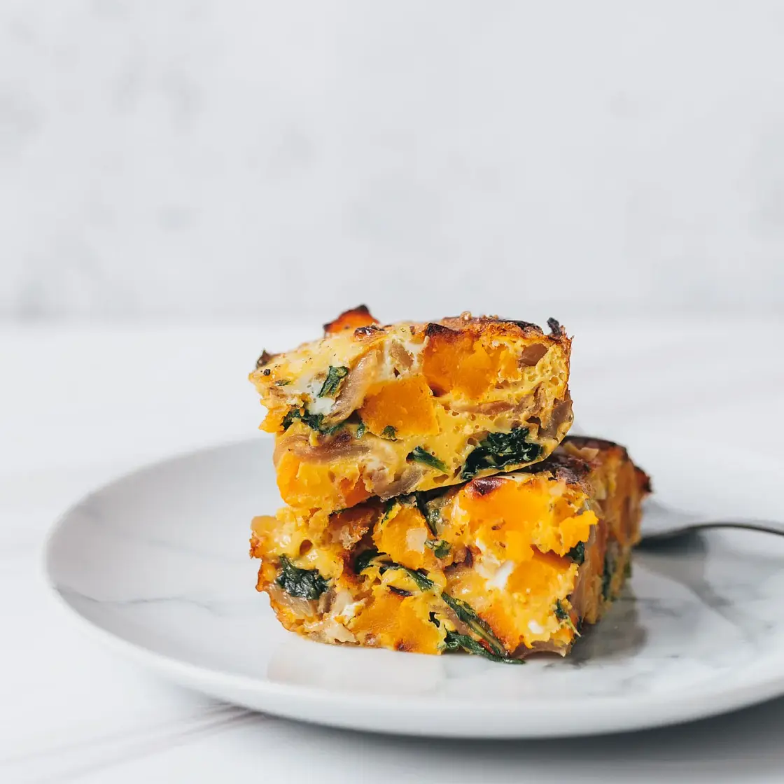Pumpkin Spinach Frittata