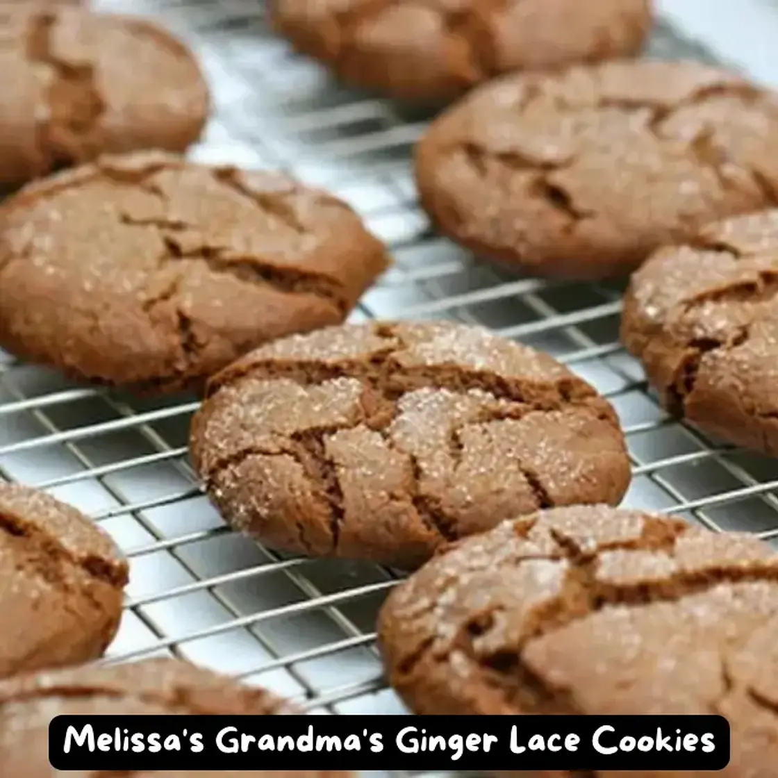 Melissa's Grandma's Ginger Lace Cookies