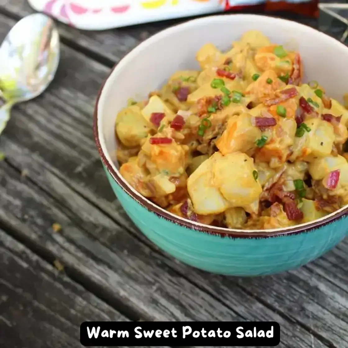 The Best Warm Sweet Potato Salad Recipe