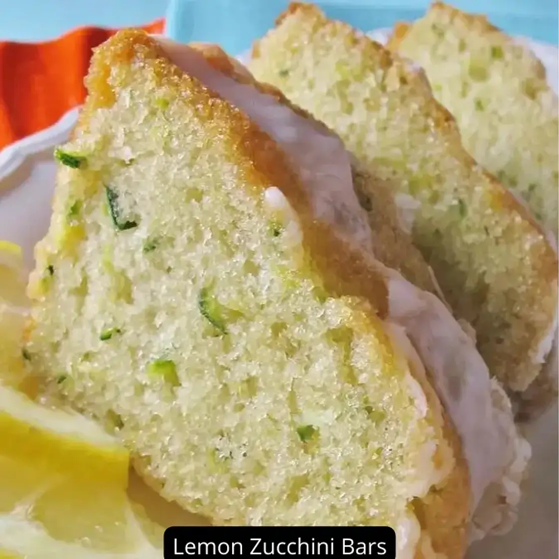 Deliciously Tangy Lemon Zucchini Bars Recipe