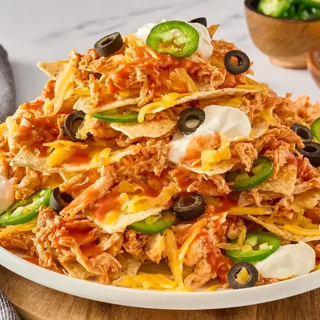 Buffalo Chicken Nachos