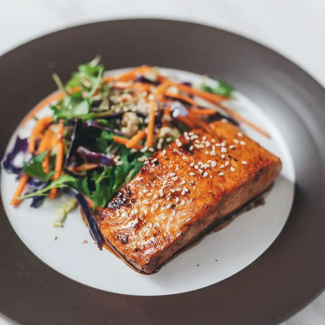 Honey Garlic Glazed Salmon