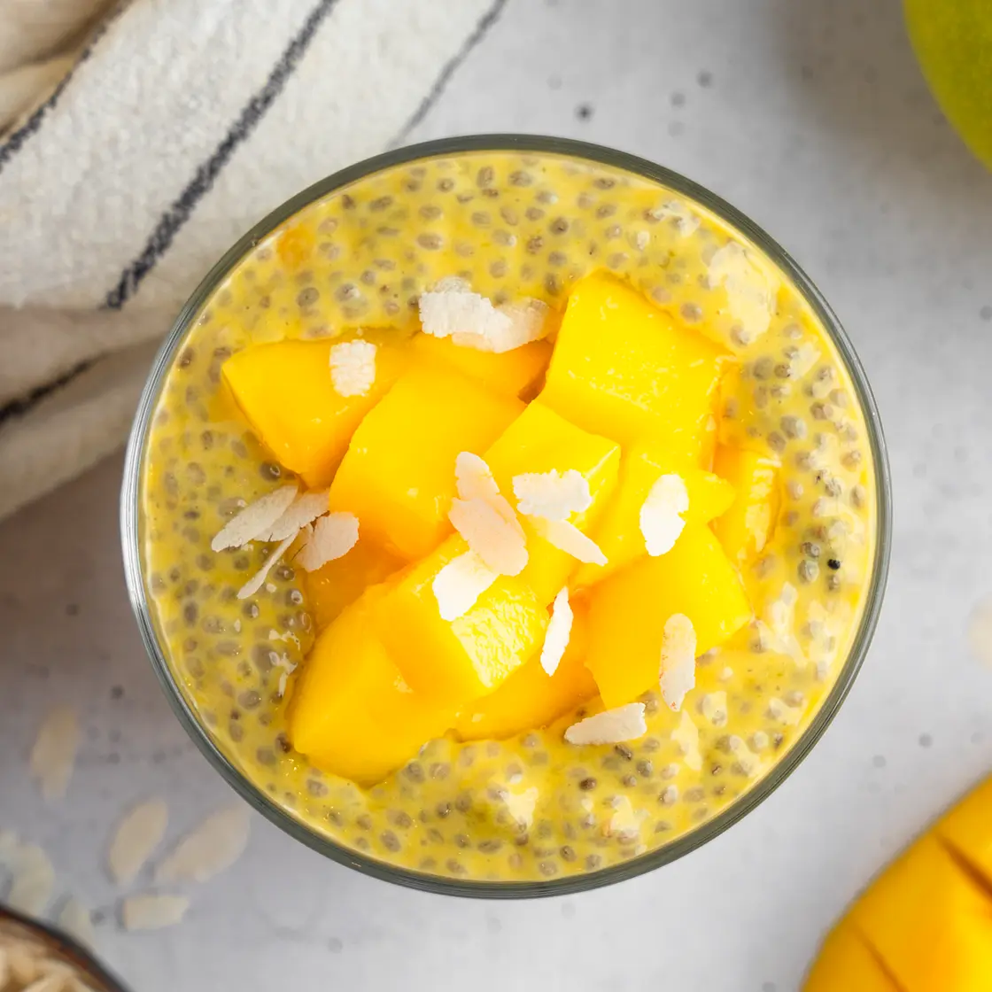 Mango Chia Pudding