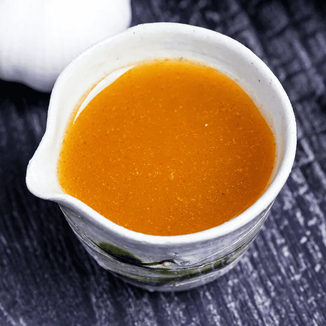 Garlic and Sesame Oil Salad Dressing