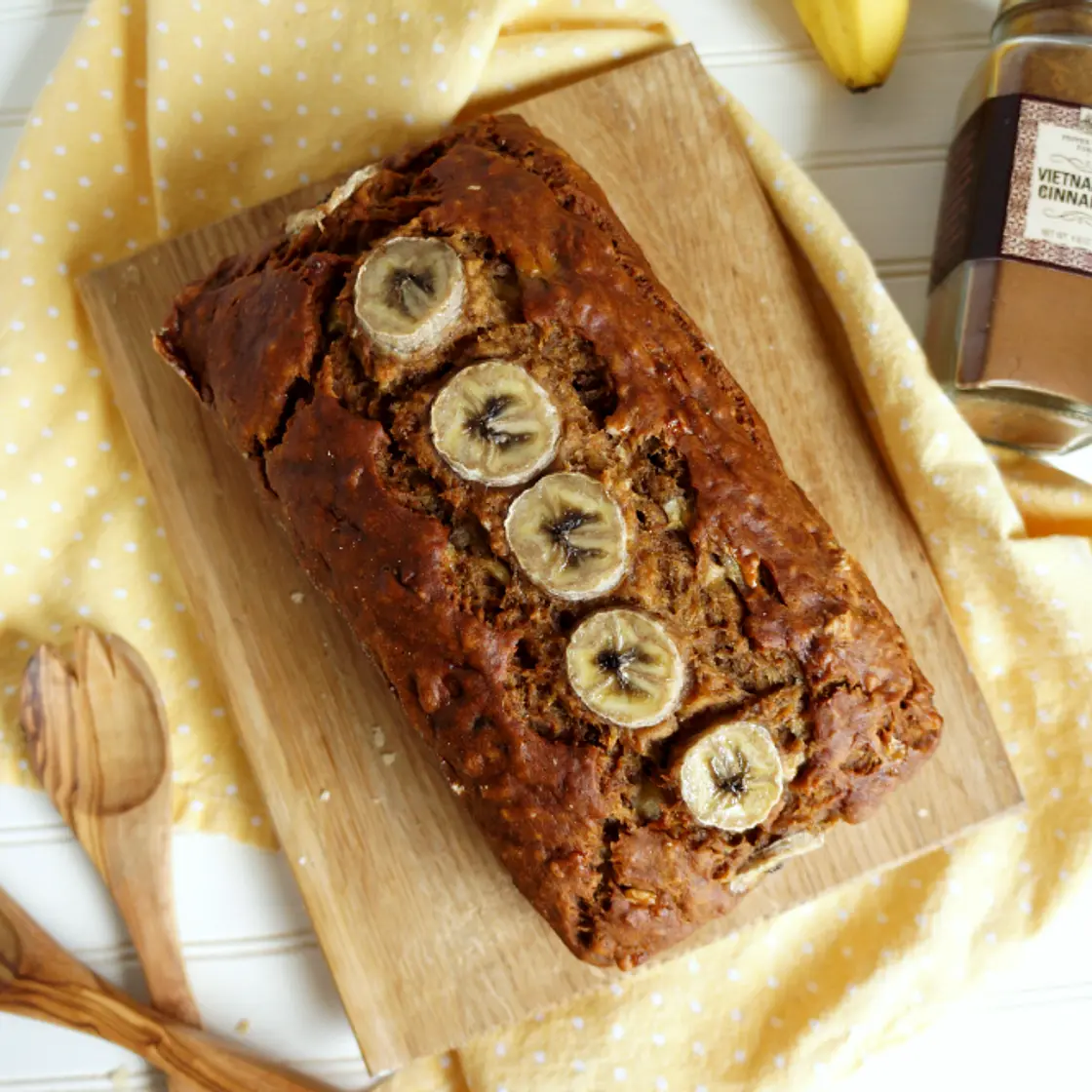 the perfect {vegan} banana bread