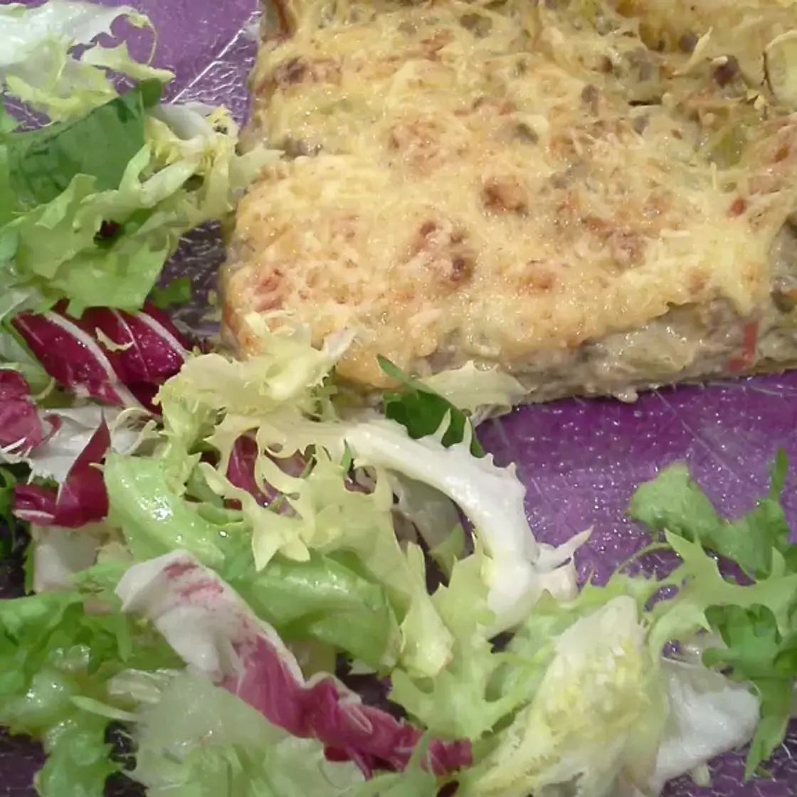 Tarte salée au Boursin