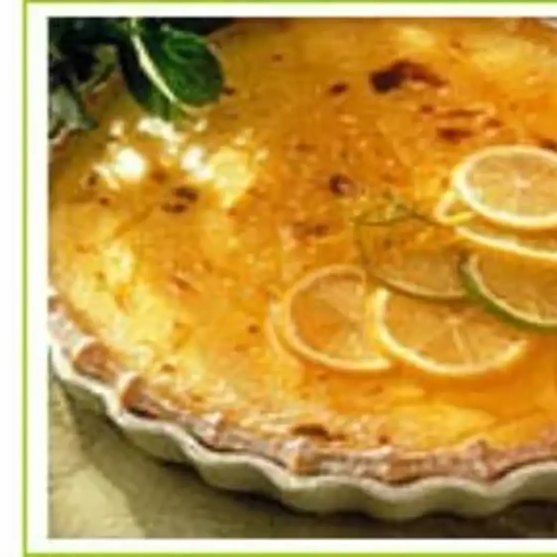 Tarte au citron corse