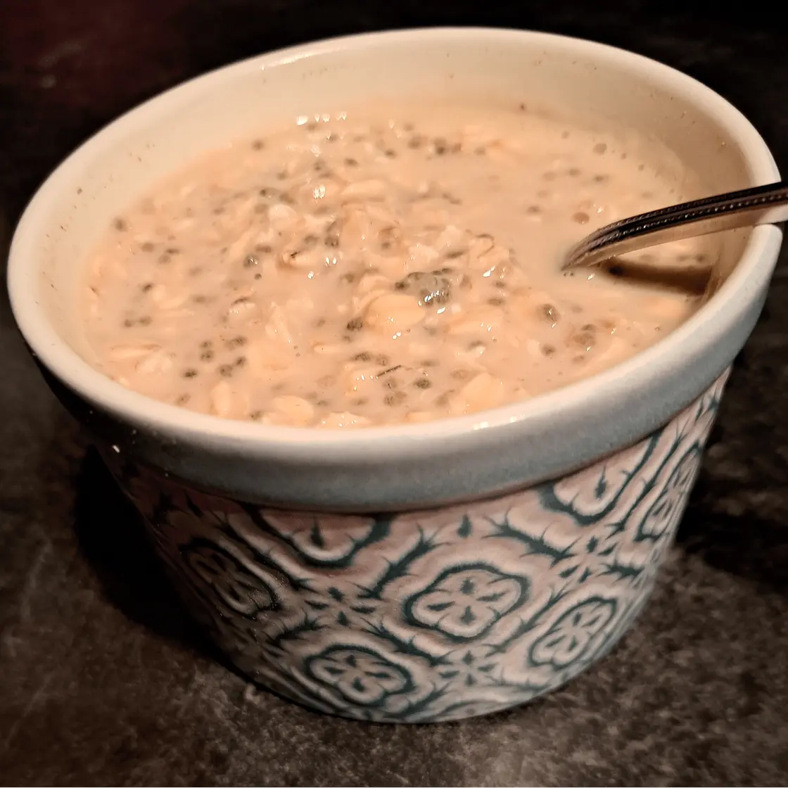PB2 Overnight Chia Oats
