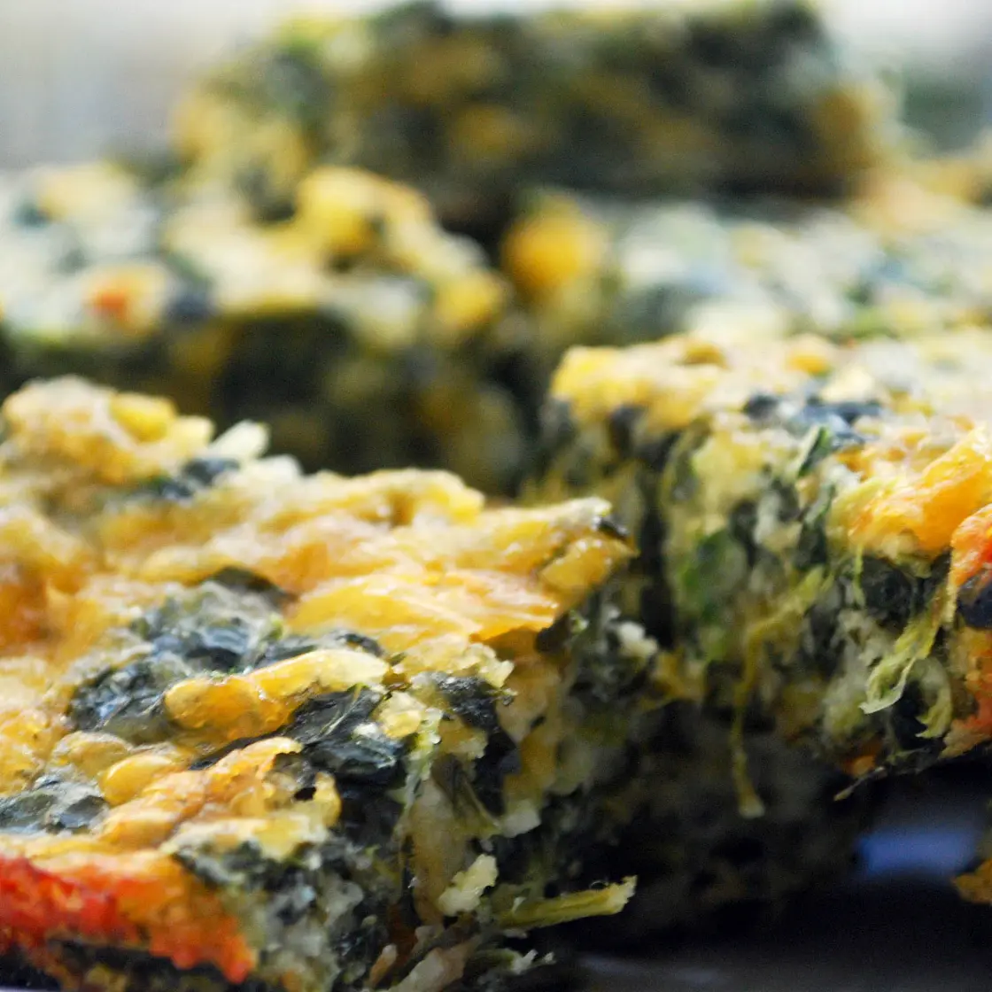 Mom’s Spinach Cheese Squares