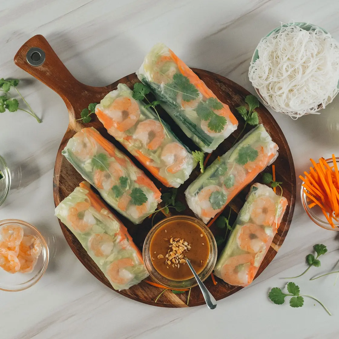Easy Rice Paper Rolls
