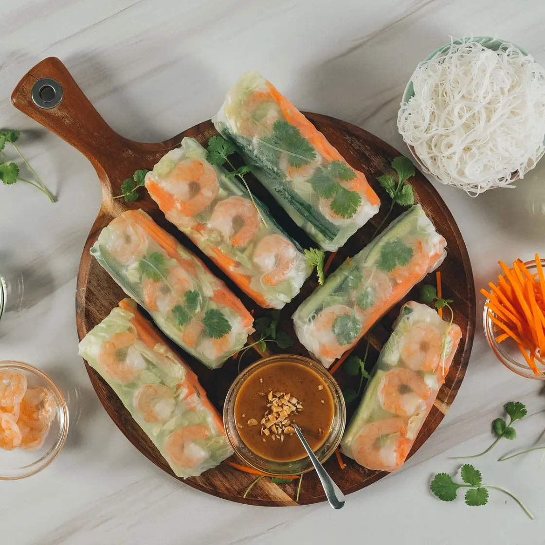Easy Rice Paper Rolls