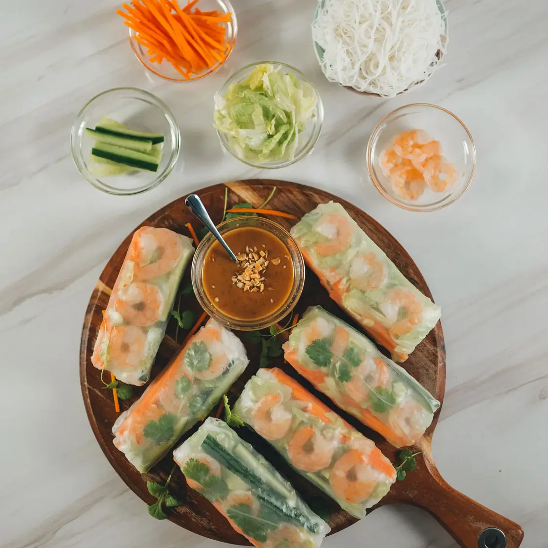 Easy Rice Paper Rolls