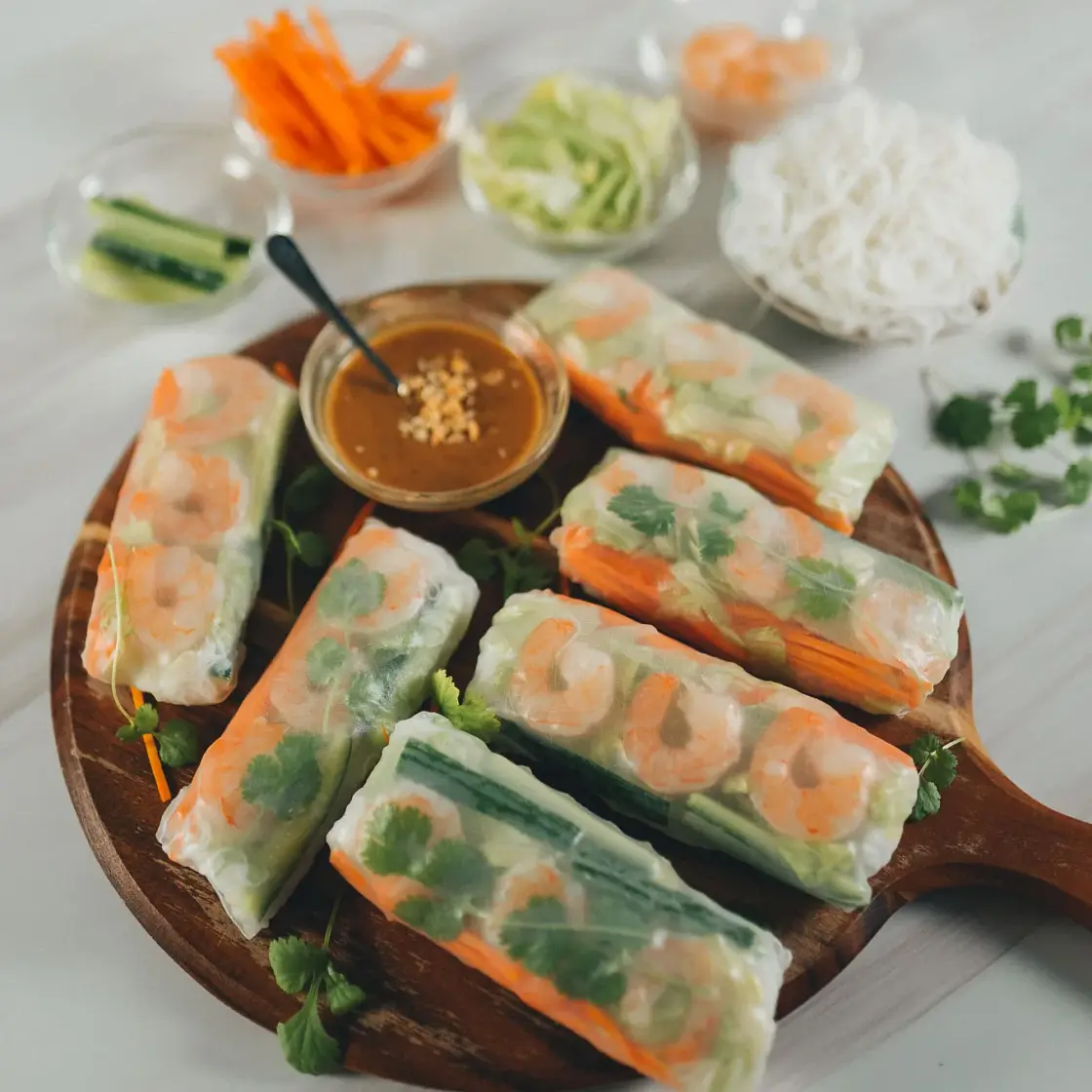 Easy Rice Paper Rolls