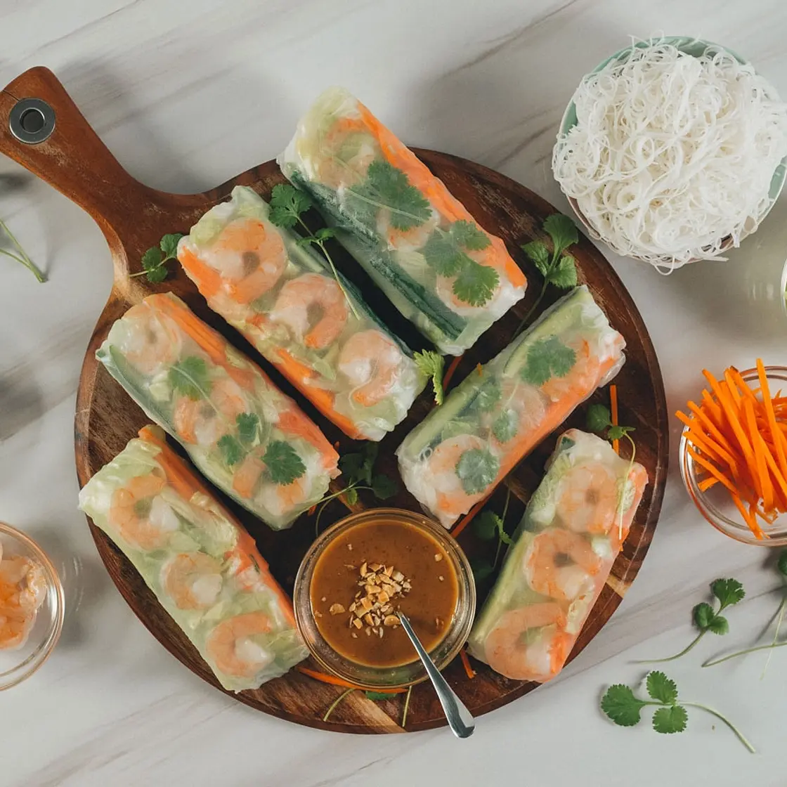 Easy Rice Paper Rolls