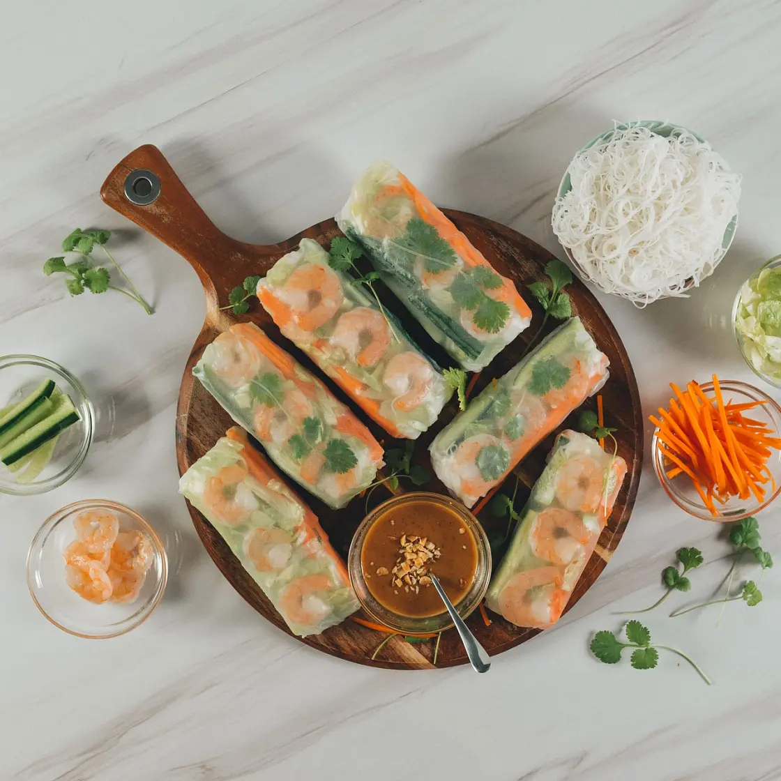 Easy Rice Paper Rolls