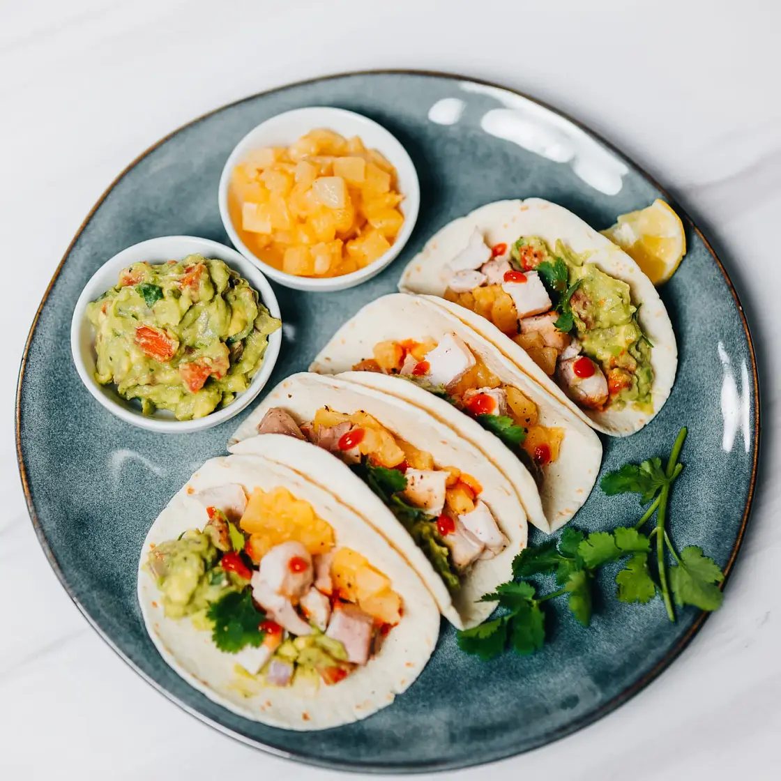 Pineapple Chicken Tacos