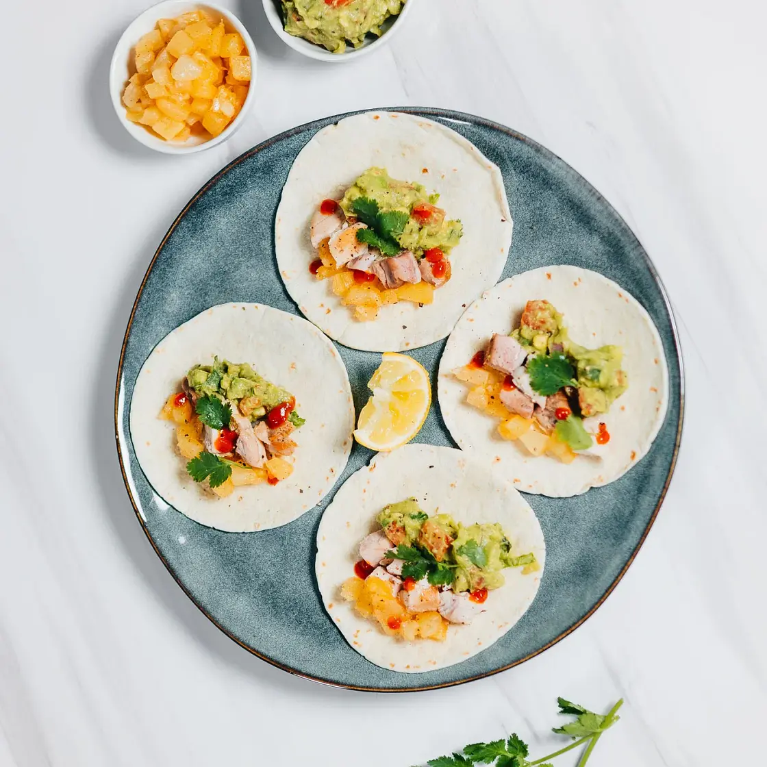 Pineapple Chicken Tacos