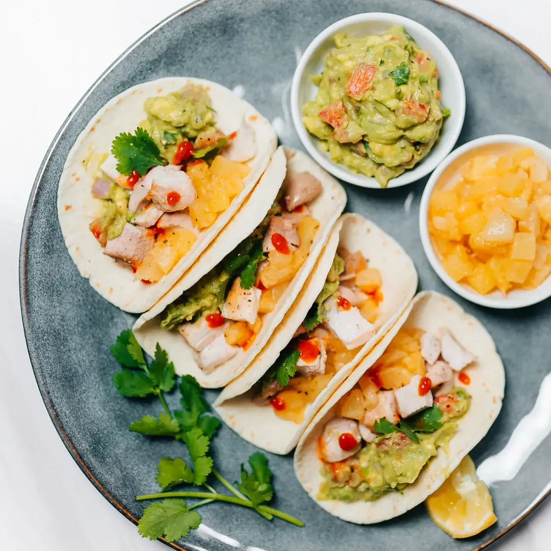 Pineapple Chicken Tacos