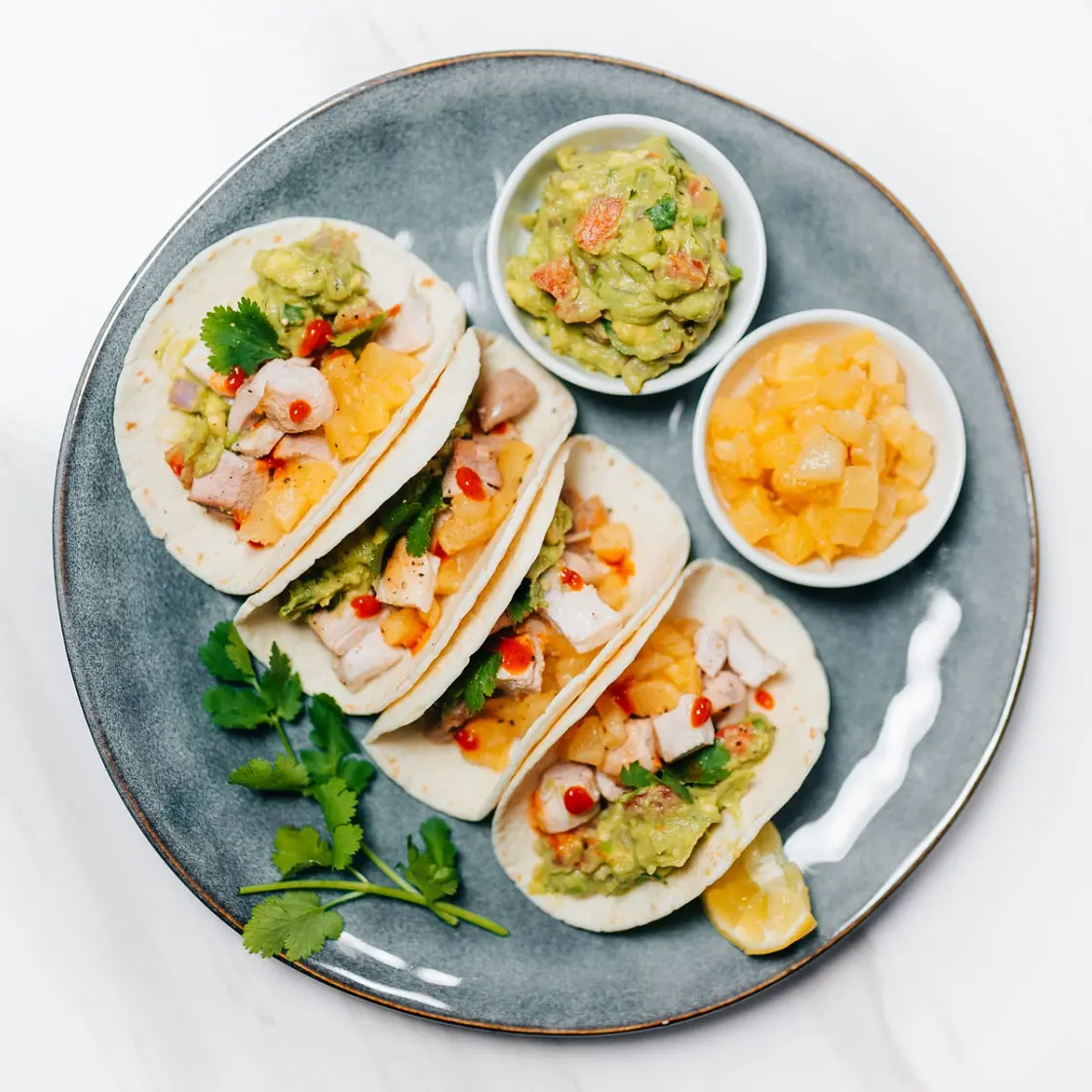 Pineapple Chicken Tacos