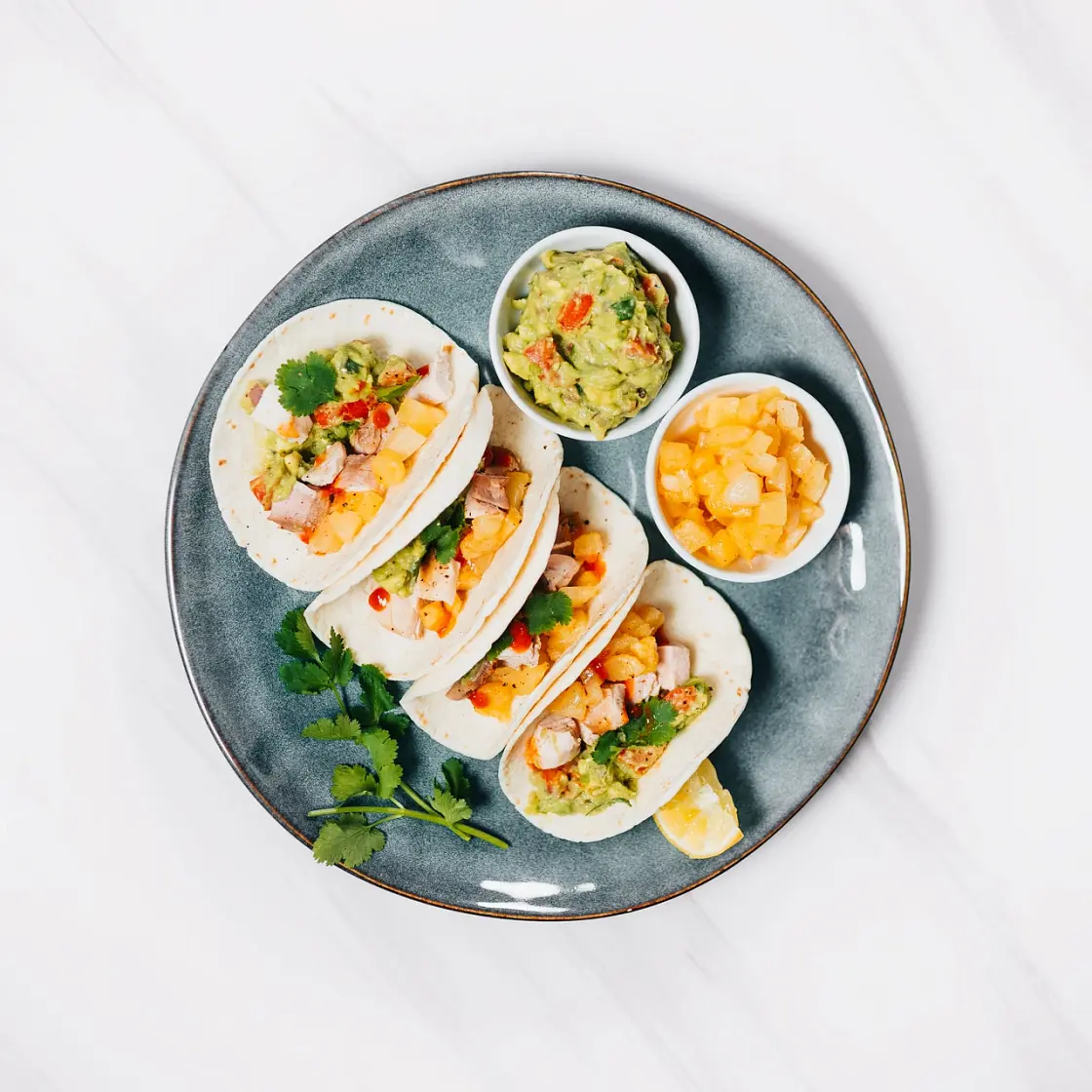 Pineapple Chicken Tacos