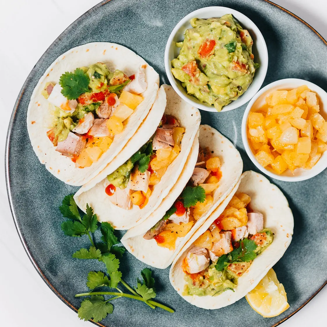 Pineapple Chicken Tacos