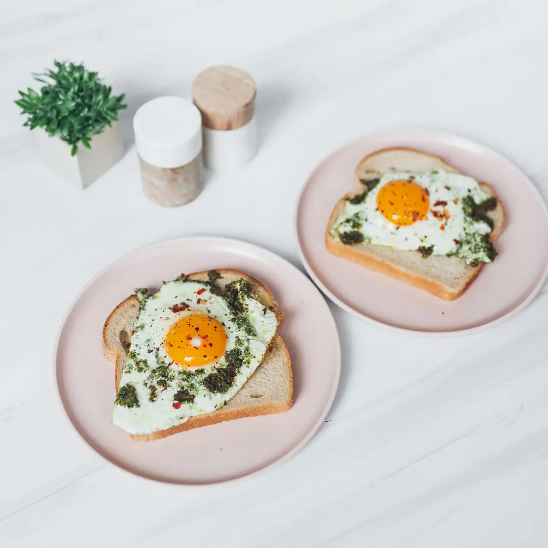 Pesto Eggs