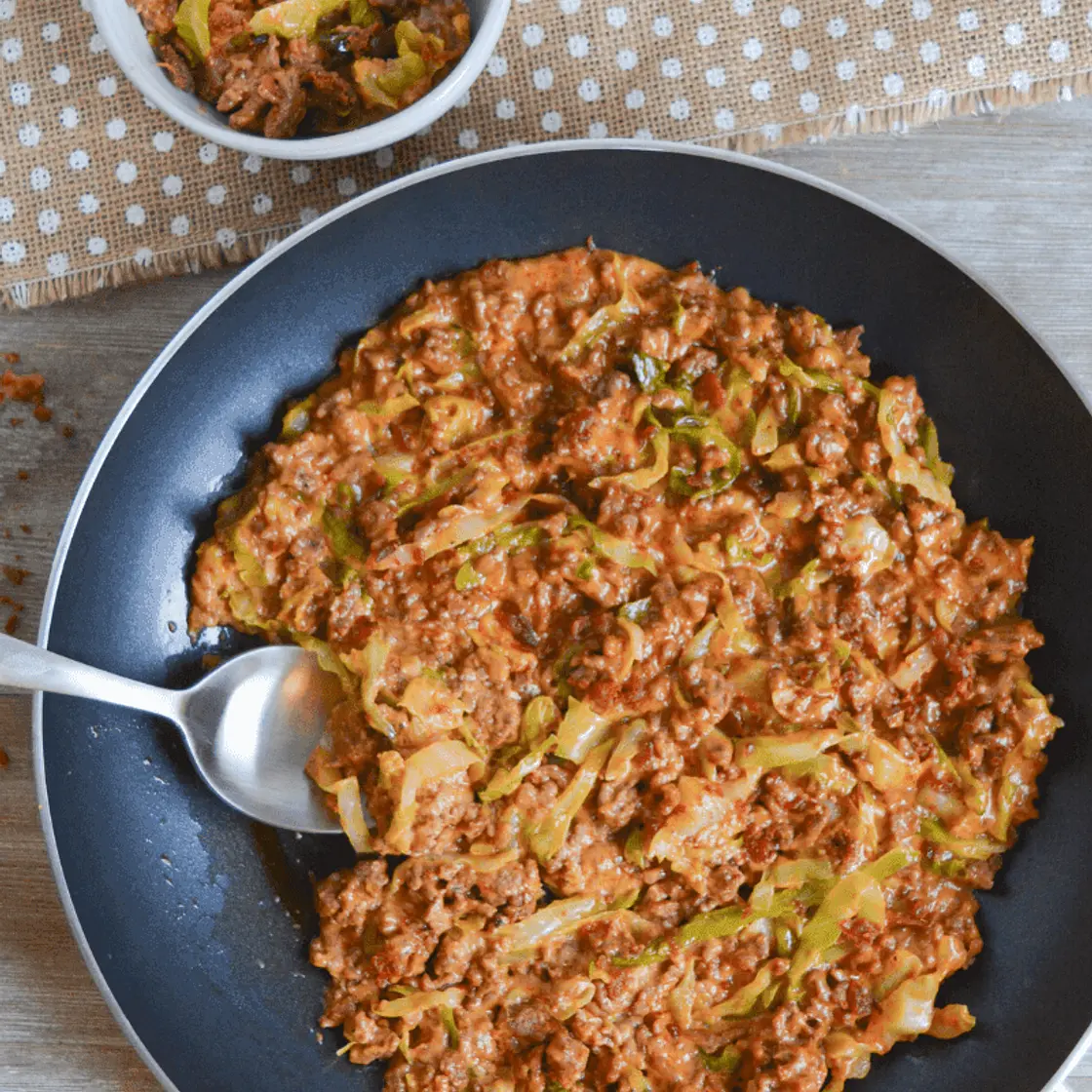 Keto Cheeseburger Helper