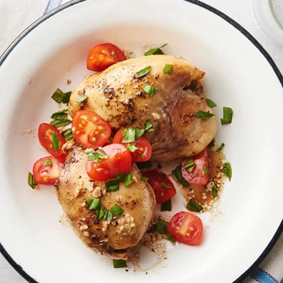 5-Ingredient Slow-Cooker Balsamic Chicken