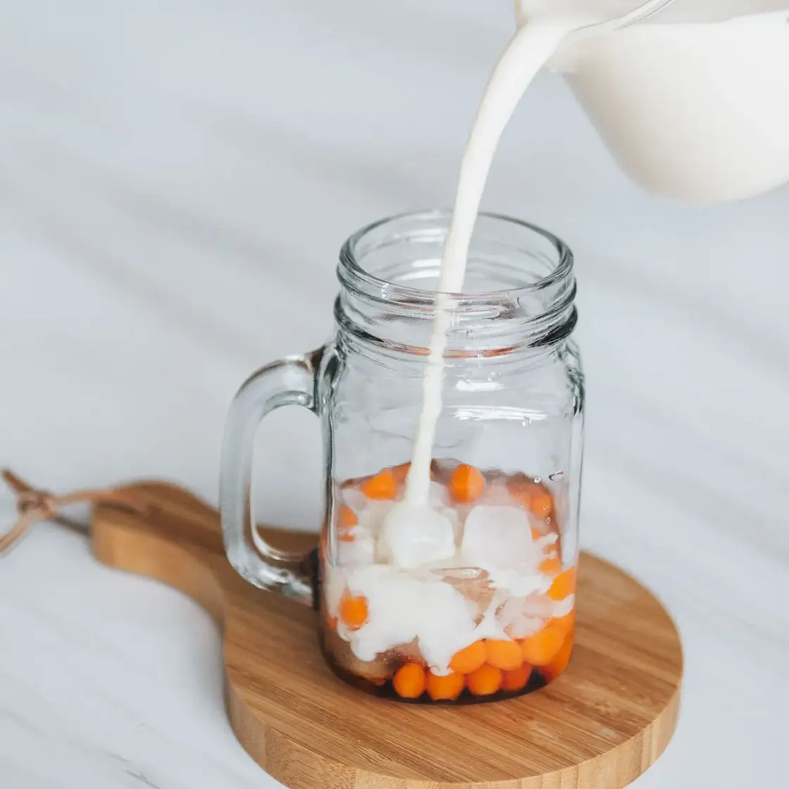 3-Ingredient Sweet Potato Boba