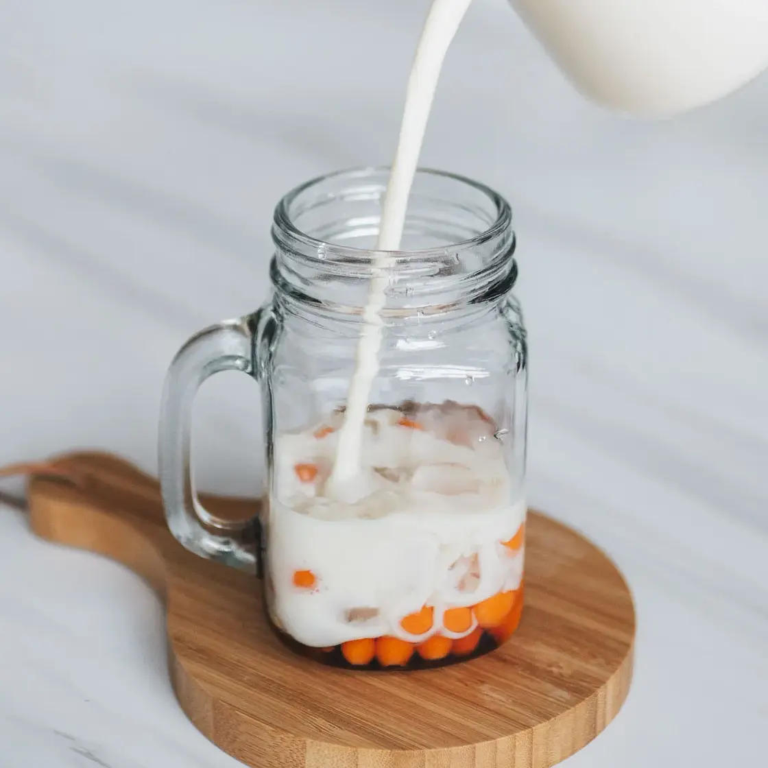 3-Ingredient Sweet Potato Boba