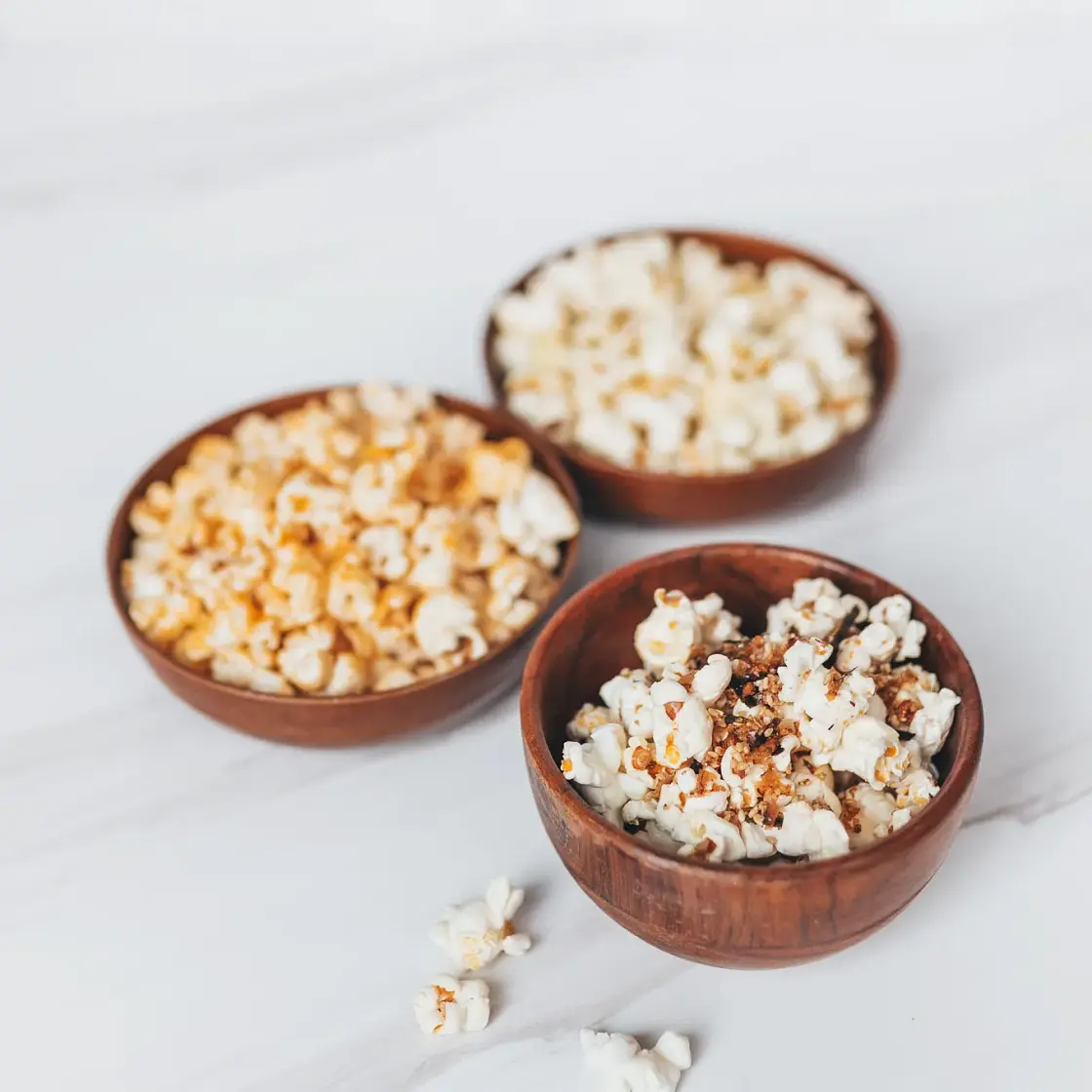 Easy Homemade Popcorn (3 Flavors)