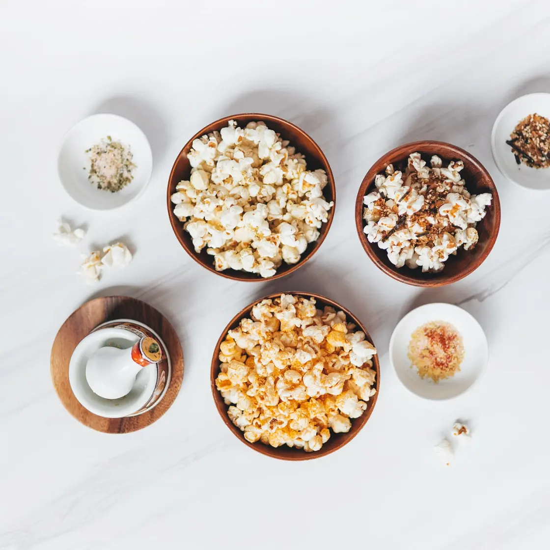 Easy Homemade Popcorn (3 Flavors)