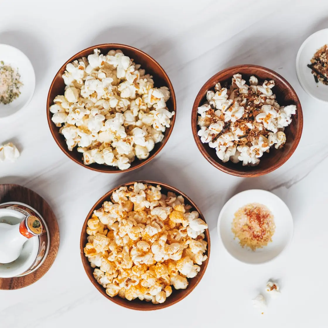 Easy Homemade Popcorn (3 Flavors)