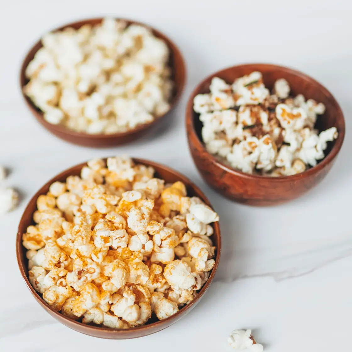 Easy Homemade Popcorn (3 Flavors)