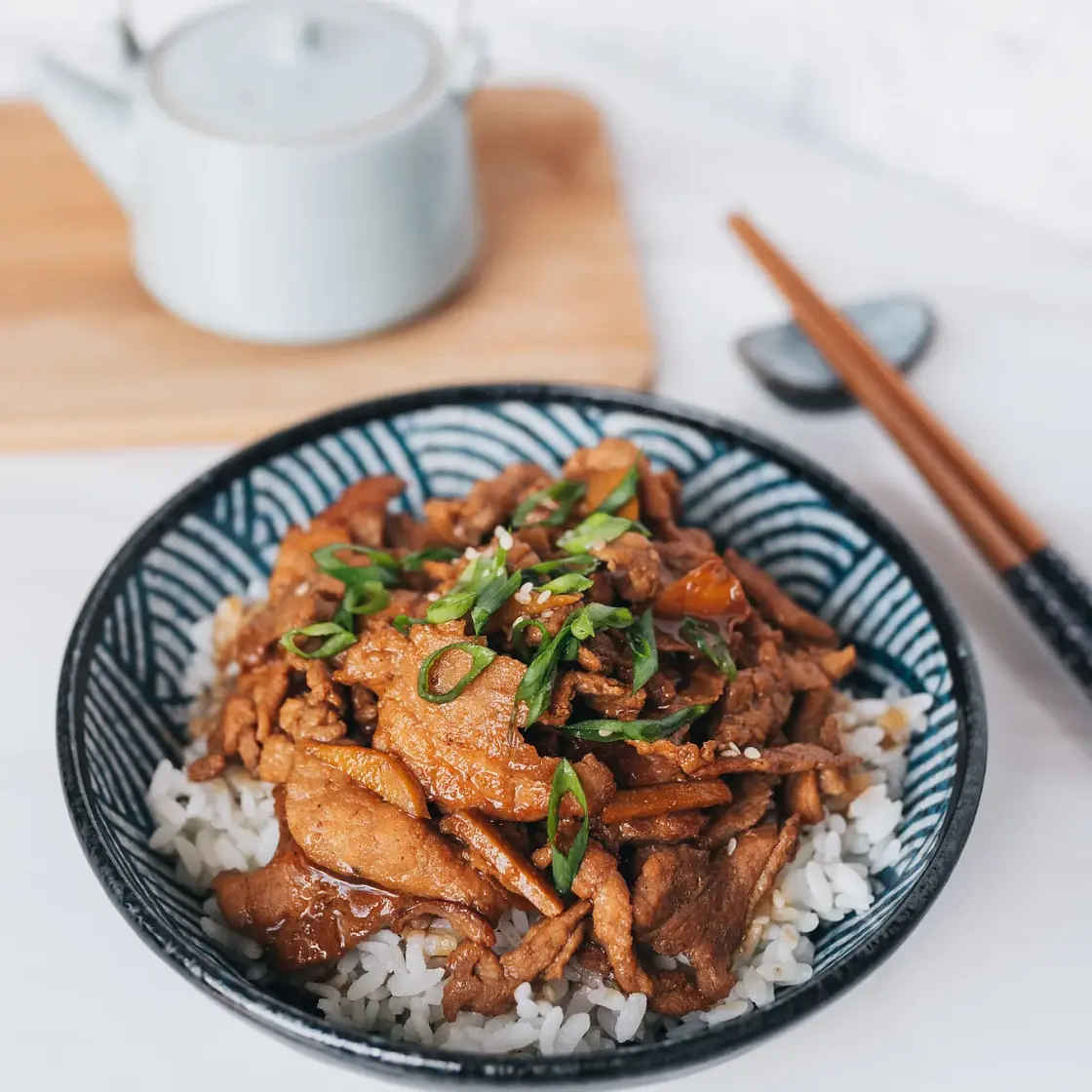 Japanese Ginger Pork (Shogayaki)