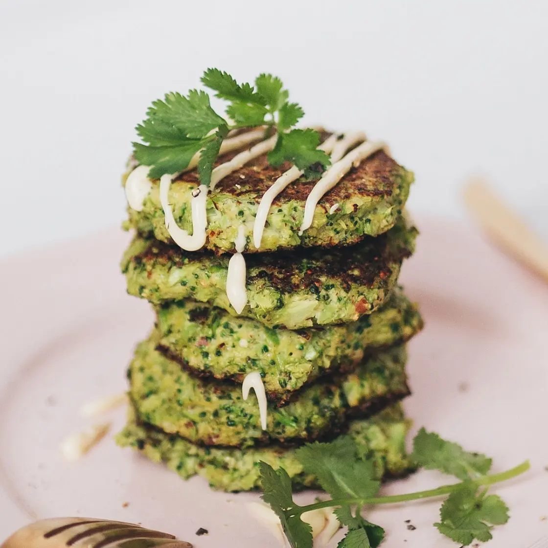 Cheesy Broccoli Fritters