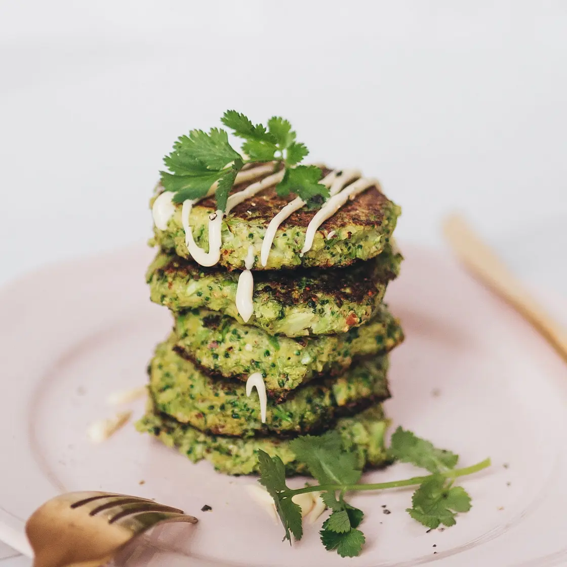 Cheesy Broccoli Fritters
